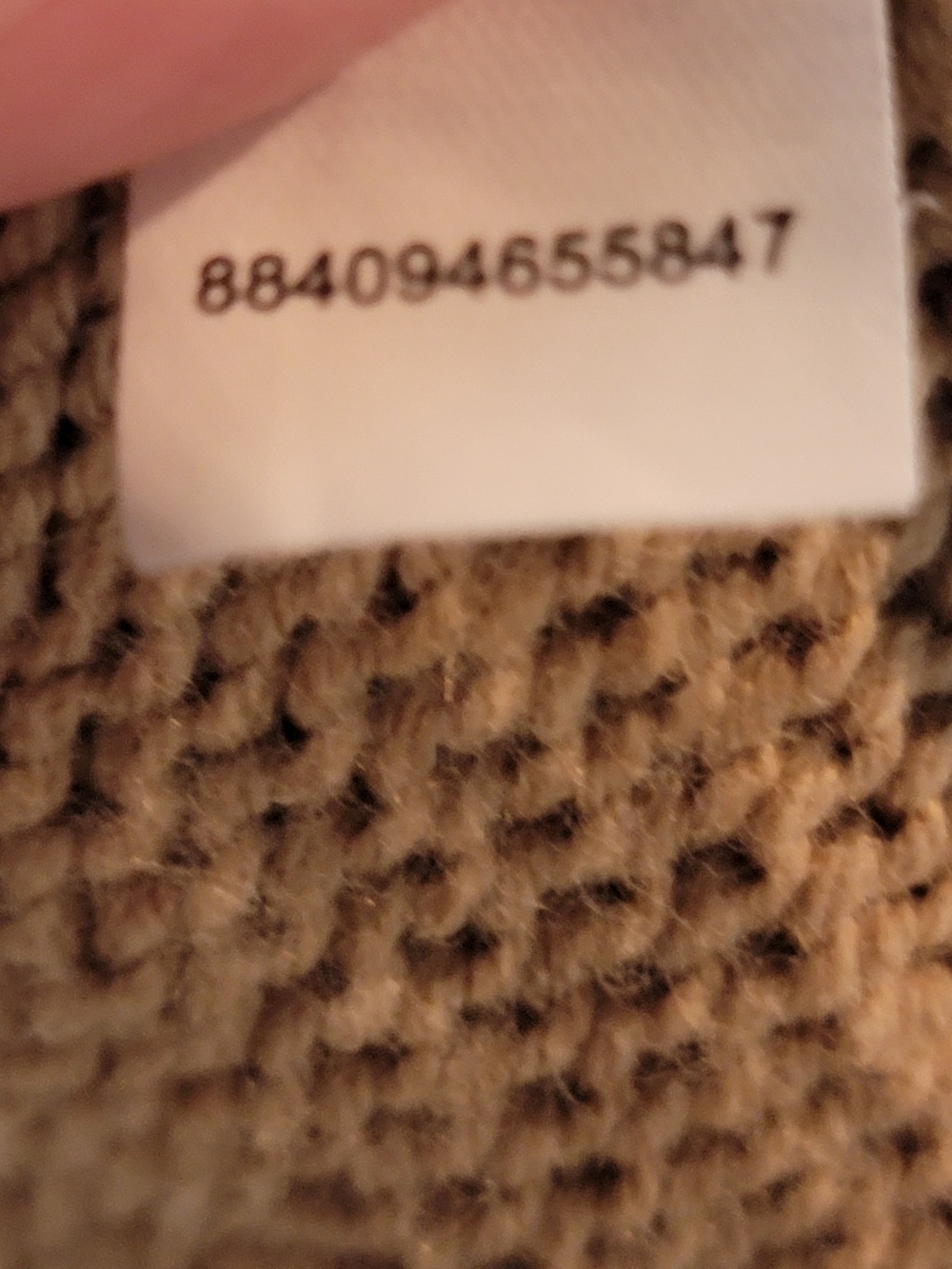 Chaps Cable Knit Sleeveless Cardigan Vest - Camel Size Large - Picture 4 of 8